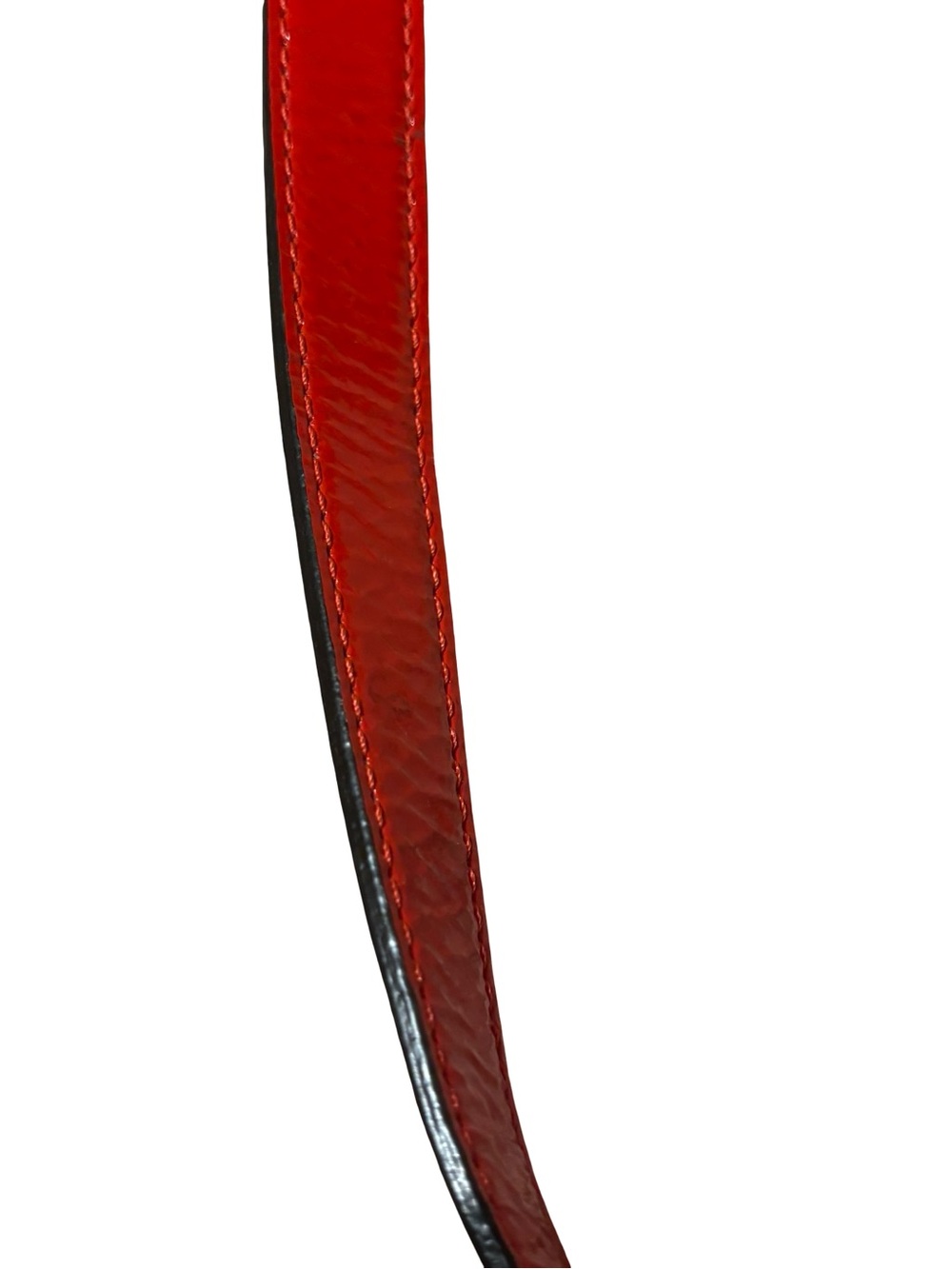 Kate Spade Red Patent Leather Crossbody Shiny red statement Bag polka dot lined - Picture 7 of 9
